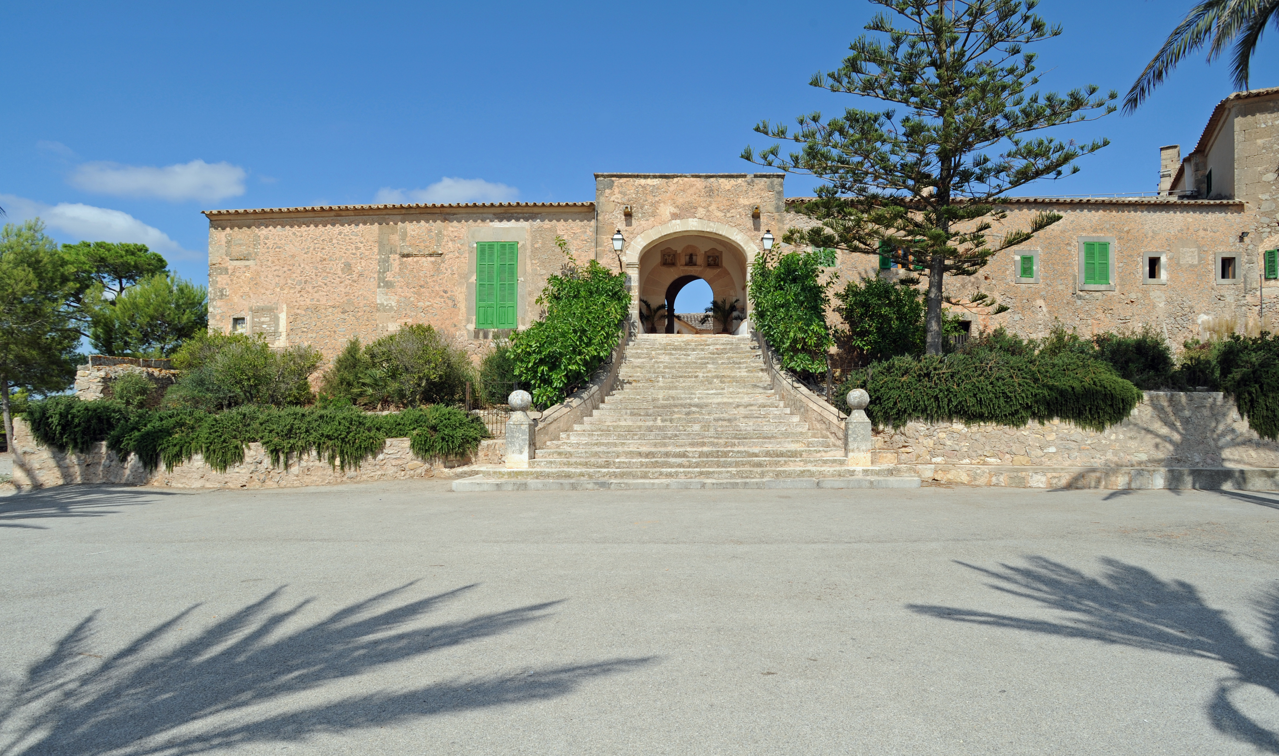 Le sanctuaire de Monti-sion à Porreres à Majorque